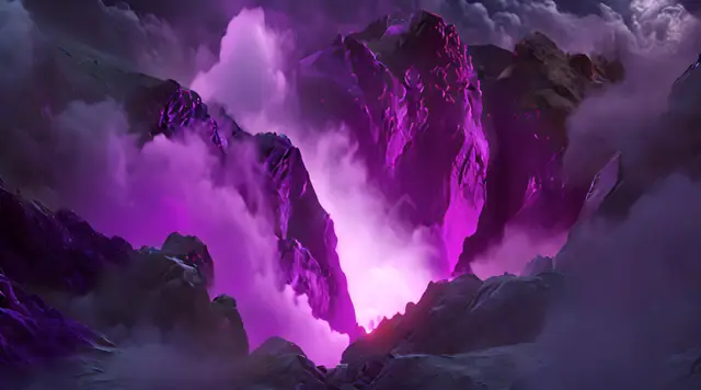 Plasma sphere emerging from a crater (Leo Espinoza) by Leo Espinoza