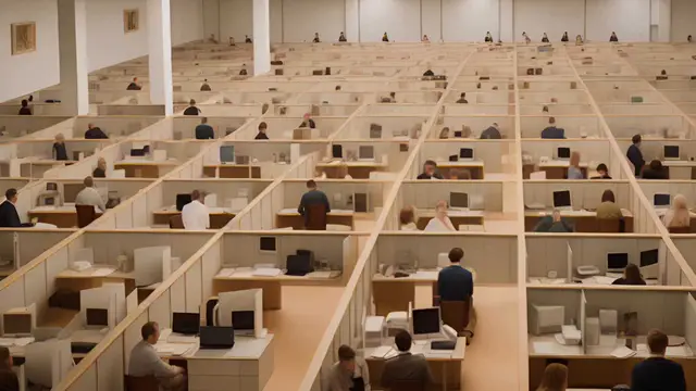 Office Afterlife (Visu_AI_Poetry) by Visu_AI_Poetry