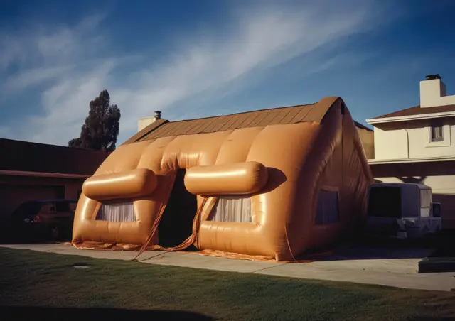 Inflatable solution by Nathan Boey