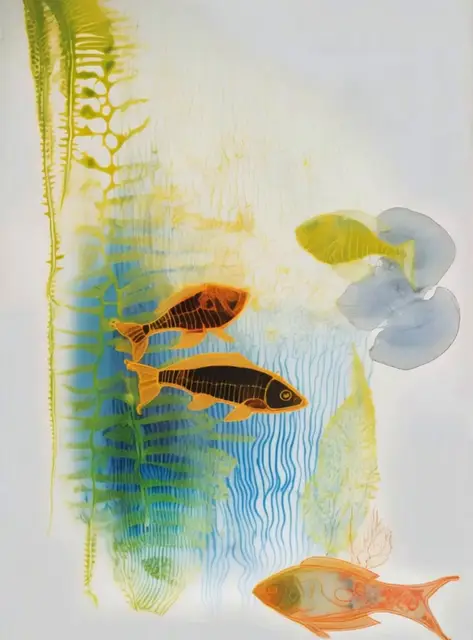 Dancing with Fish by Elsa Carvalho