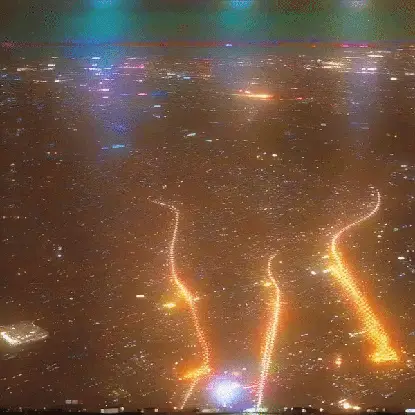 nervous city lights by noper