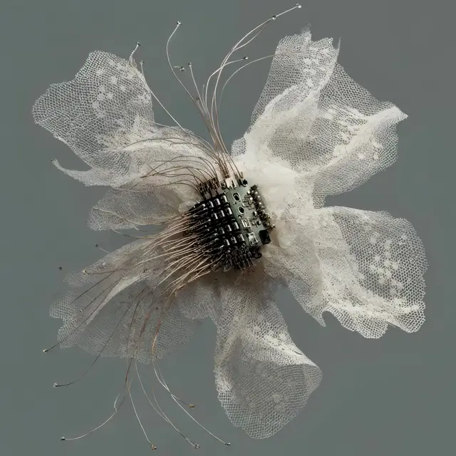 Becomings - Lace Bloom by Karoline Georges
