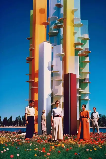 Architectural Superposition by Felipe Posada