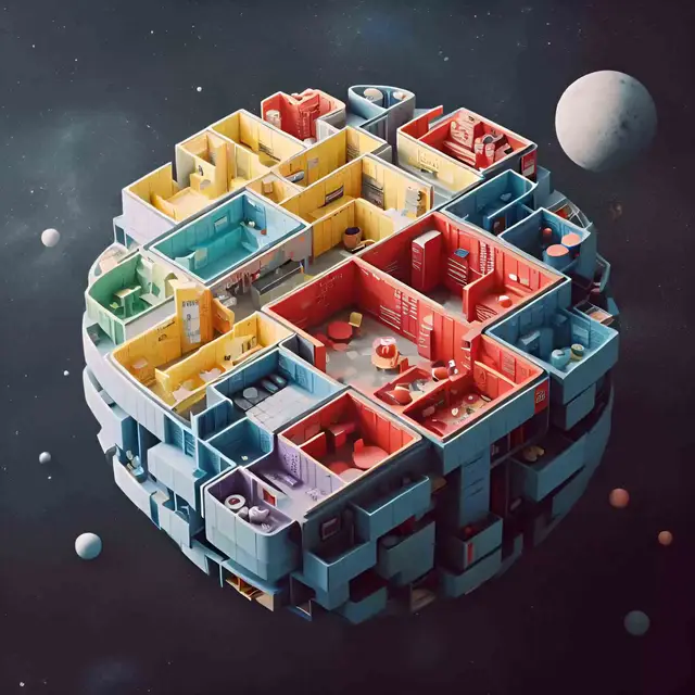 Interstellar Kawaii Environments for Aunties (IKEA) by Niceaunties