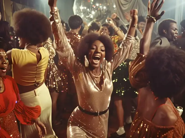 Parties I’ve Never Been To – Disco Party (Visu_AI_Poetry) by Visu_AI_Poetry