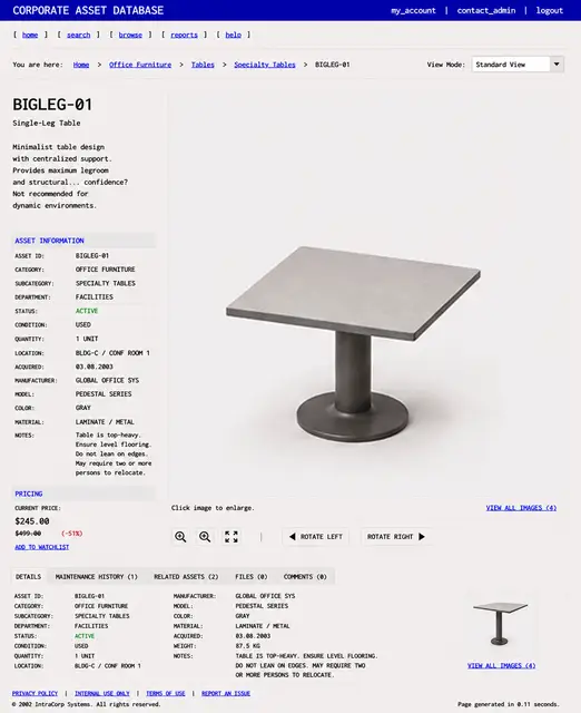 ITEM #11, BIGLEG-01 by don't Buy